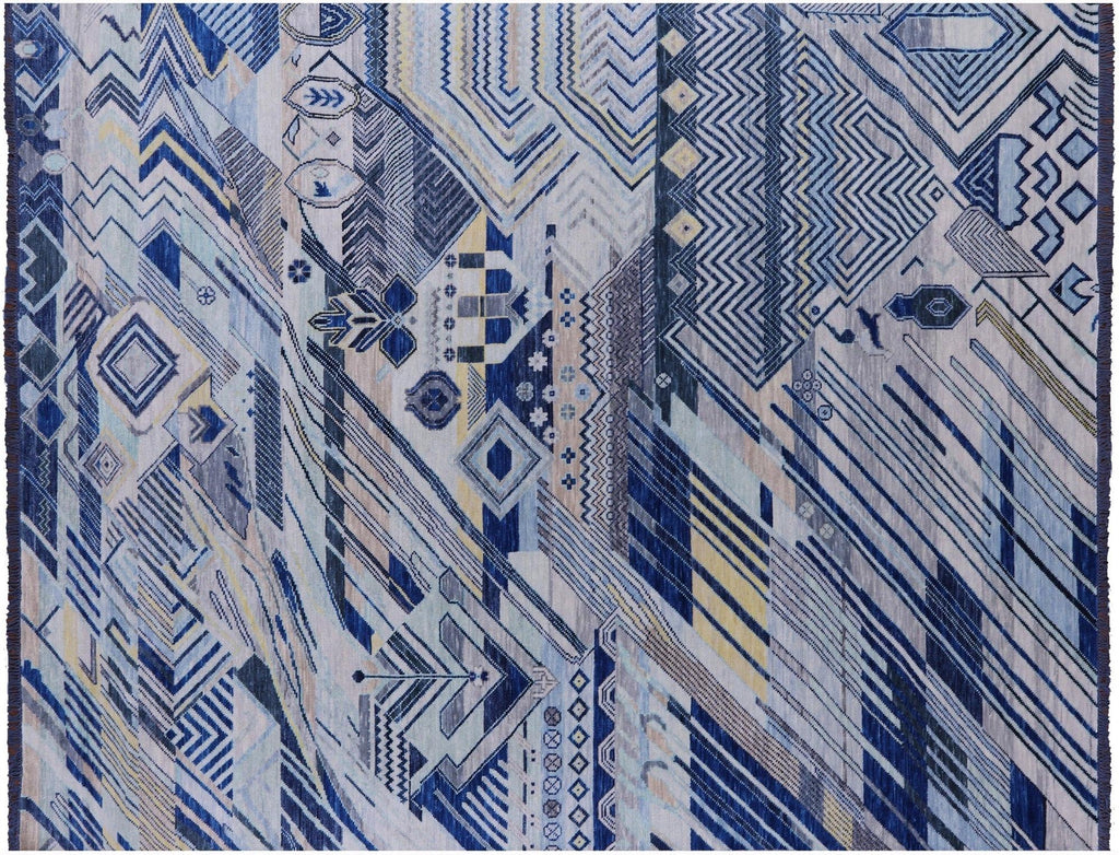 Hand-Knotted Moroccan Wool Rug - Manhattan Rugs