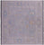 Grey Hand-Knotted Square Turkish Angora Oushak Wool Rug - Manhattan Rugs