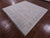 Grey Square Turkish Angora Oushak Handmade Wool Rug - Manhattan Rugs