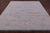 Grey Square Hand-Knotted Turkish Angora Oushak Wool Rug - Manhattan Rugs