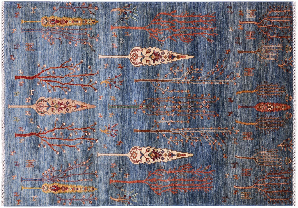 Persian Gabbeh Hand Knotted Tribal Wool Rug - Manhattan Rugs