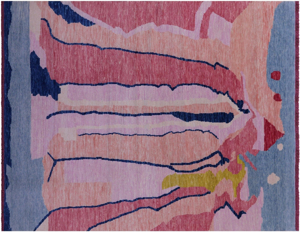 Moroccan Hand Knotted Wool Rug - Manhattan Rugs