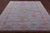 Grey Square Moroccan Hand Knotted Wool Rug - Manhattan Rugs
