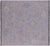 Grey Square Hand Knotted Turkish Angora Oushak Wool Rug - Manhattan Rugs