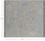 SUPER SALE Silver 8' Square Hand Knotted Turkish Angora Oushak Wool Rug - Q22338