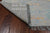 SUPER SALE Silver 8' Square Hand Knotted Turkish Angora Oushak Wool Rug - Q22338