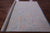 Blue Square Handmade Turkish Angora Oushak Wool Rug - Manhattan Rugs