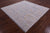 Grey Square Turkish Angora Oushak Hand-Knotted Rug - Manhattan Rugs