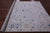 Blue Square Turkish Angora Oushak Handmade Rug - Manhattan Rugs