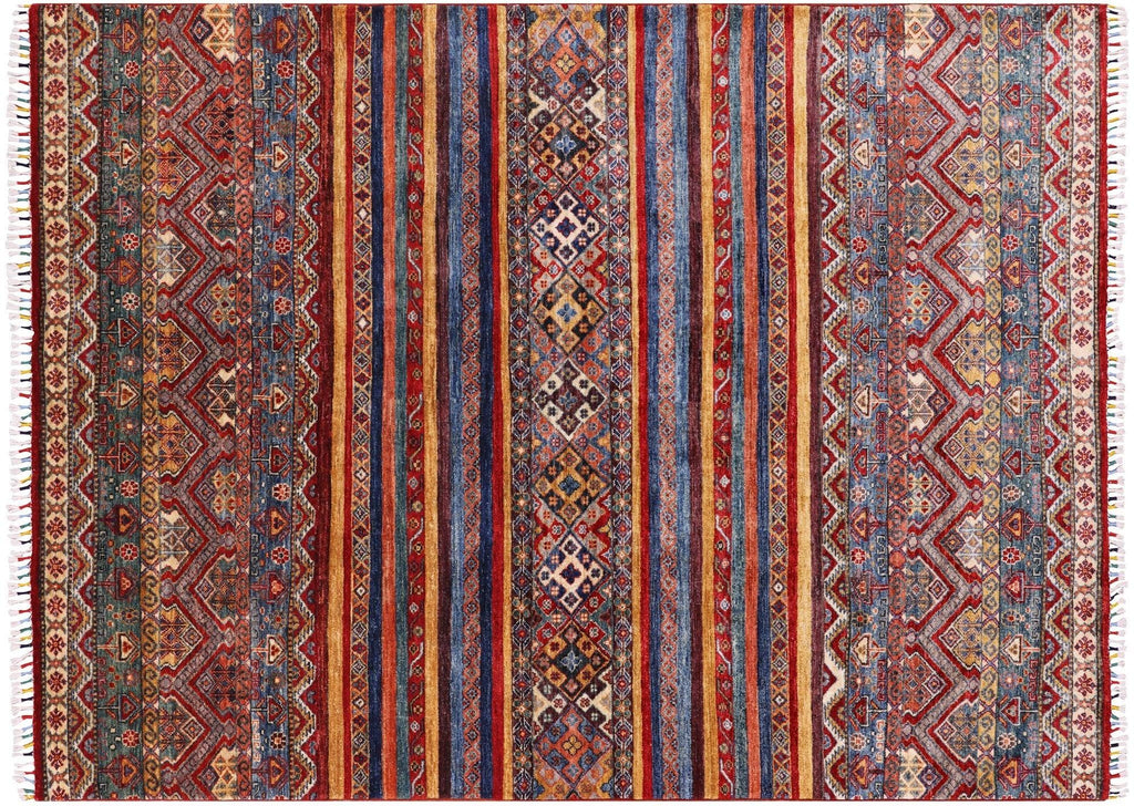 Khorjin Super Kazak Hand Knotted Wool Rug - Manhattan Rugs