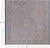 SUPER SALE Silver 8' Square Turkish Angora Oushak Hand Knotted Rug - Q22351