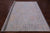 Grey Square Turkish Angora Oushak Hand Knotted Rug - Manhattan Rugs
