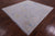 Grey Square Handmade Turkish Angora Oushak Wool Rug - Manhattan Rugs