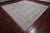 Silver 12' Square Persian Heriz Serapi Hand Knotted Wool Rug - Q22362