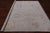 SUPER SALE Ivory 9' Square Turkish Angora Oushak Handmade Wool Rug - Q22363