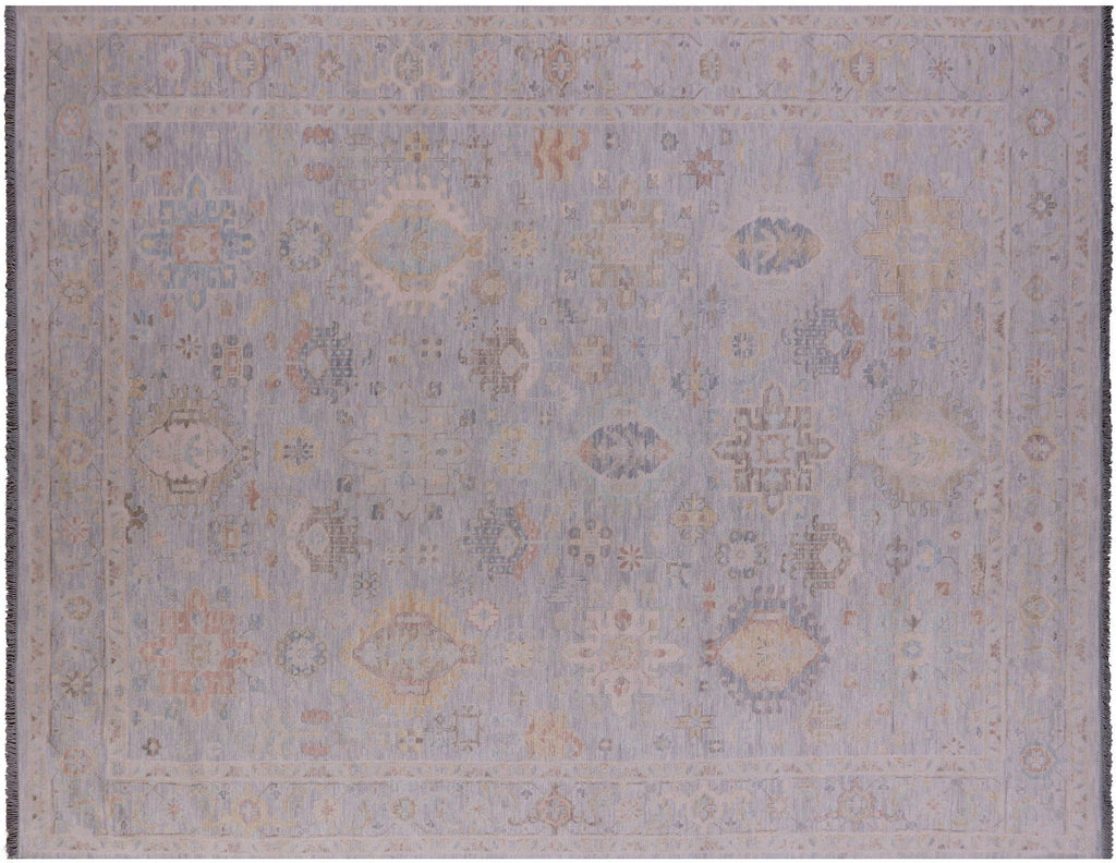 Grey Persian Heriz Serapi Handmade Wool Rug - Manhattan Rugs