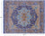Blue Persian Heriz Serapi Handmade Rug - Manhattan Rugs
