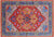 Red Persian Heriz Serapi Handmade Rug - Manhattan Rugs