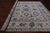 SUPER SALE Ivory Handmade Turkish Angora Oushak Wool Rug 10' 1" X 14' 0" - Q22399