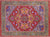 Red Persian Heriz Serapi Handmade Rug - Manhattan Rugs