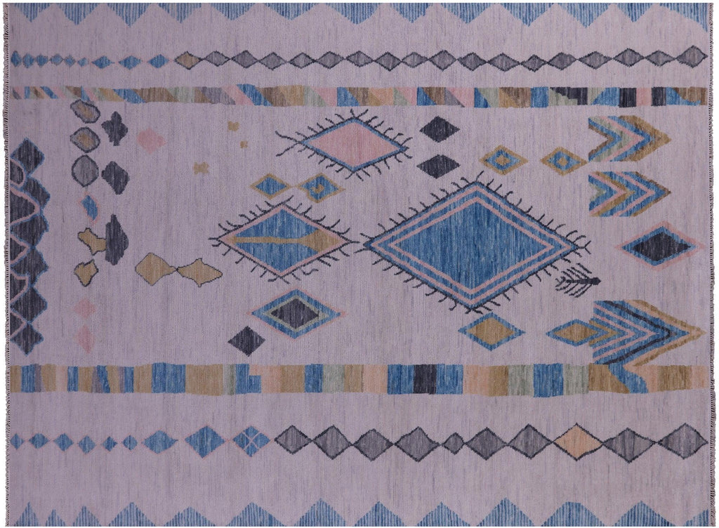 Ivory Moroccan Handmade Wool Rug - Manhattan Rugs