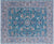Blue Persian Heriz Serapi Handmade Rug - Manhattan Rugs