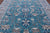 Blue Persian Heriz Serapi Handmade Rug - Manhattan Rugs
