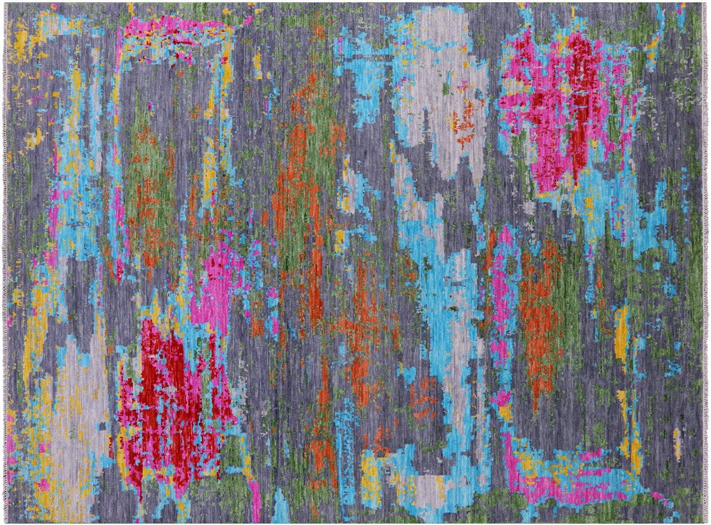 Handmade Modern Abstract Wool Rug - Manhattan Rugs