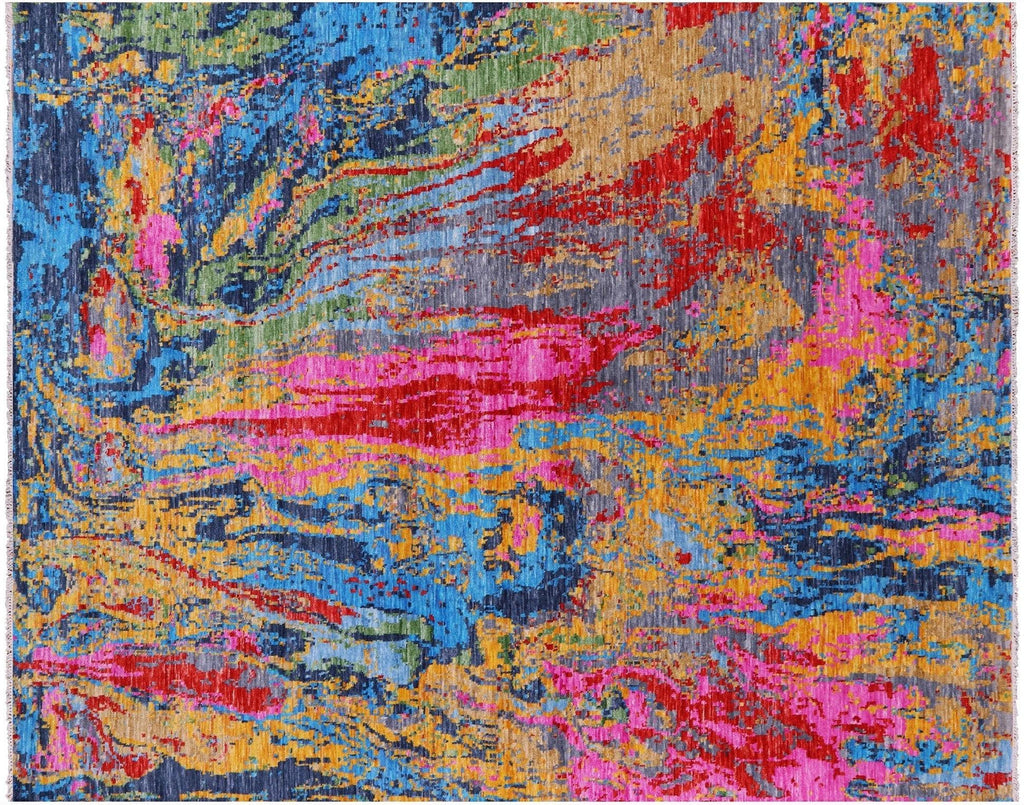 Handmade Modern Abstract Wool Rug - Manhattan Rugs