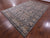Grey Wool & Silk Persian Tabriz Handmade Rug - Manhattan Rugs