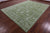 Green Persian Tabriz Hand-Knotted Wool & Silk Rug - Manhattan Rugs
