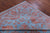 Blue Wool & Silk Persian Tabriz Hand Knotted Rug - Manhattan Rugs