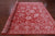 Red Persian Tabriz Hand Knotted Wool & Silk Rug - Manhattan Rugs
