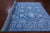 Blue Wool & Silk Hand Knotted Persian Tabriz Rug - Manhattan Rugs