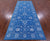 Blue Wool & Silk Persian Tabriz Hand Knotted Rug - Manhattan Rugs