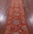 Orange Persian Tabriz Handmade Wool & Silk Runner Rug - Manhattan Rugs