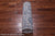 Grey 2' 8" X 10' 2" Runner Persian Tabriz Hand Knotted Wool & Silk Rug - Q22456