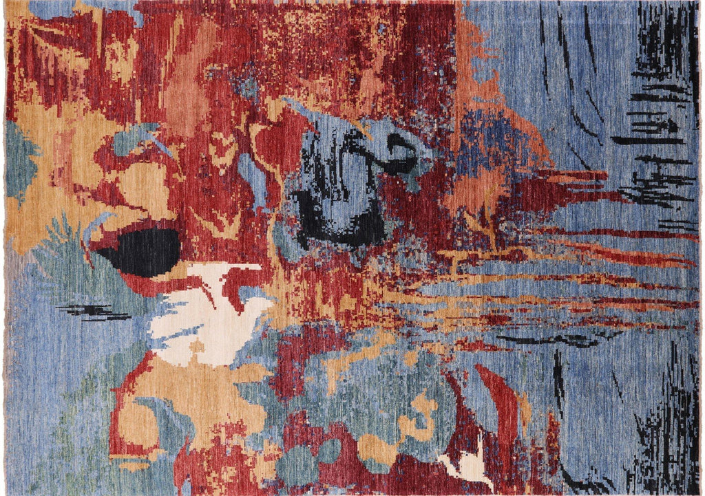 Abstract Modern Handmade Rug - Manhattan Rugs