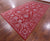 Red Handmade Persian Tabriz Wool & Silk Rug - Manhattan Rugs