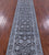 Grey Runner Wool & Silk Persian Tabriz Handmade Rug - Manhattan Rugs
