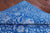 Blue Persian Tabriz Wool & Silk Hand Knotted Rug - Manhattan Rugs