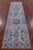 Grey Persian Tabriz Wool & Silk Handmade Runner Rug - Manhattan Rugs