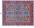 Blue Hand-Knotted Persian Tabriz Wool Rug - Manhattan Rugs