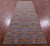 Grey Persian Tabriz Handmade Wool Runner Rug - Manhattan Rugs