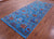Blue Persian Tabriz Wool & Silk Hand-Knotted Rug - Manhattan Rugs
