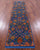Blue Runner Persian Tabriz Wool & Silk Handmade Rug - Manhattan Rugs