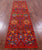 Orange Persian Tabriz Wool & Silk Hand-Knotted Runner Rug - Manhattan Rugs
