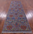 Grey Persian Tabriz Wool & Silk Handmade Runner Rug - Manhattan Rugs