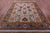 Grey Hand Knotted Wool & Silk Persian Tabriz Rug - Manhattan Rugs