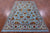 Blue Persian Tabriz Handmade Wool & Silk Rug - Manhattan Rugs